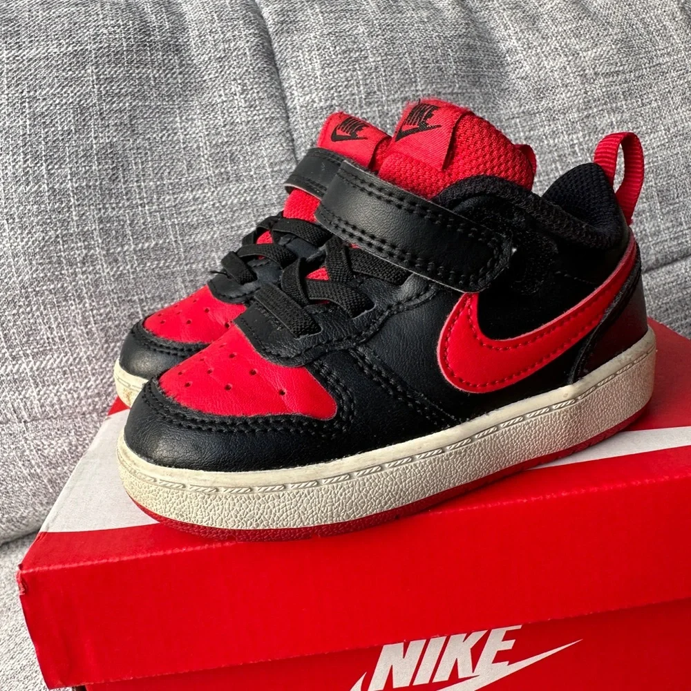 Nike Kids' Air Max Sneakers - White/Black & Red/Black (2-Pack)